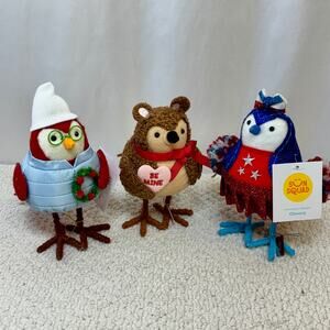Cheery Buttons Conifer Minibirds Featherly Friends Sun Squad Wondershop Lot of 3